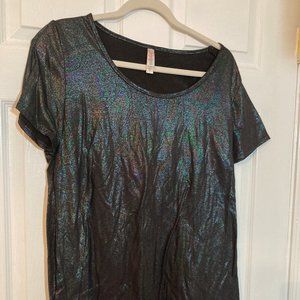 LOT OF TWO: Lularoe Classic T size Large